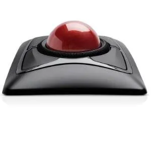 Kensington Expert Mouse® Wireless Trackball - DiamondEye - Wireless - Bluetooth/Radio Frequency - Black - 1 Pack - USB - Scroll Ring - 4 Button(s) - Symmetrical