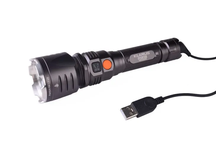 Klarus RS20 CREE XM-L2 U2 LED 1050 Lumens Flashlight