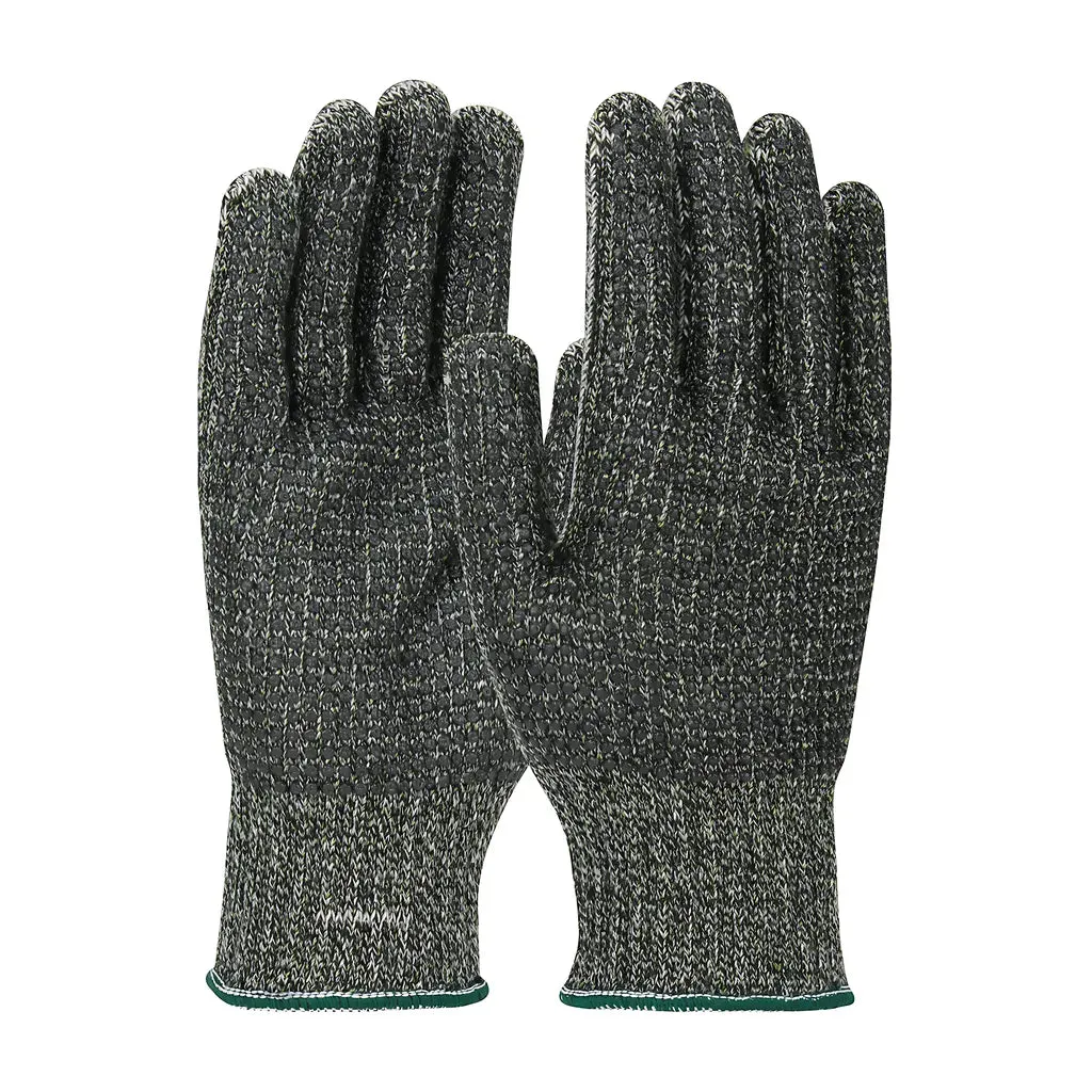 Kut Gard 14-ASP700PDD/XS Seamless Knit PolyKor Blended Glove with Polyester Lining and Double-Sided PVC Dot Grip - Medium Weight