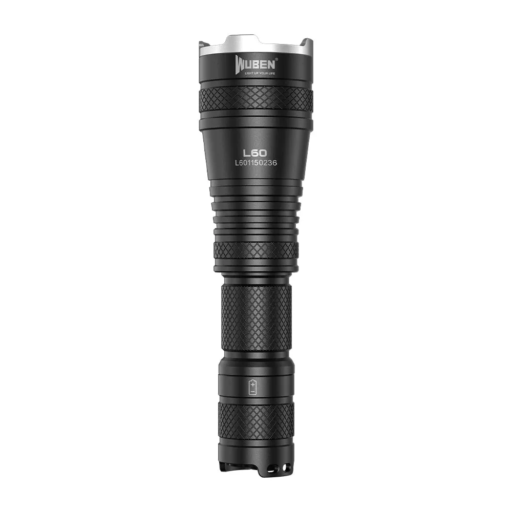 L60 Zoomable LED Self Defense Flashlight - 1200 Lumens