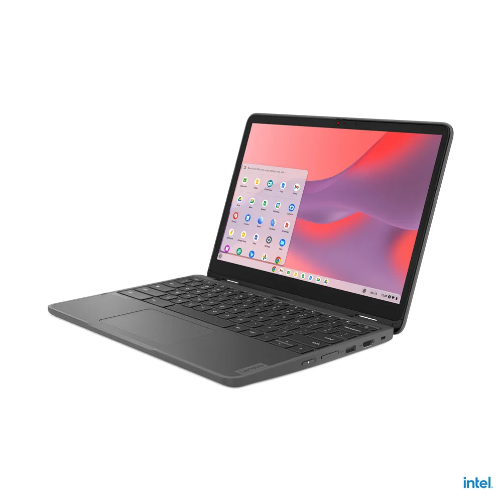 Lenovo 500E Yoga Chromebook Gen 4 82W4 - Flip Design - Intel N-Series - N100 / Up To 3.4 Ghz - Chrome Os - Uhd Graphics