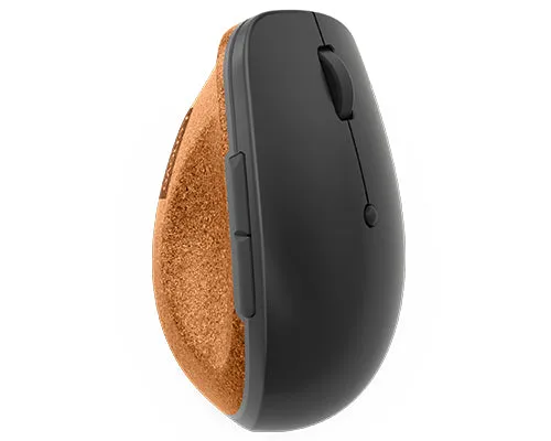 Lenovo Go - Mouse - Ergonomic - Right-Handed - Blue Optical - 6 Buttons - Wireless - 2.4 Ghz - Usb Wireless Receiver - G