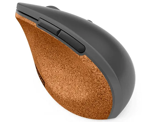 Lenovo Go - Mouse - Ergonomic - Right-Handed - Blue Optical - 6 Buttons - Wireless - 2.4 Ghz - Usb Wireless Receiver - G