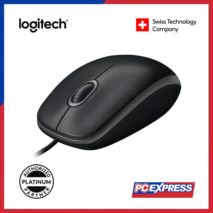 LOGITECH B100 OPTICAL USB Mouse (Black)