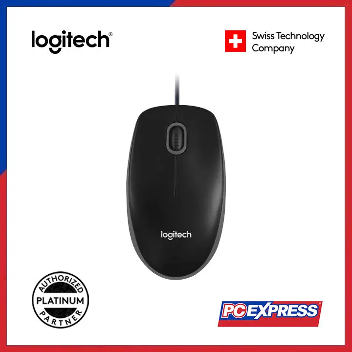 LOGITECH B100 OPTICAL USB Mouse (Black)