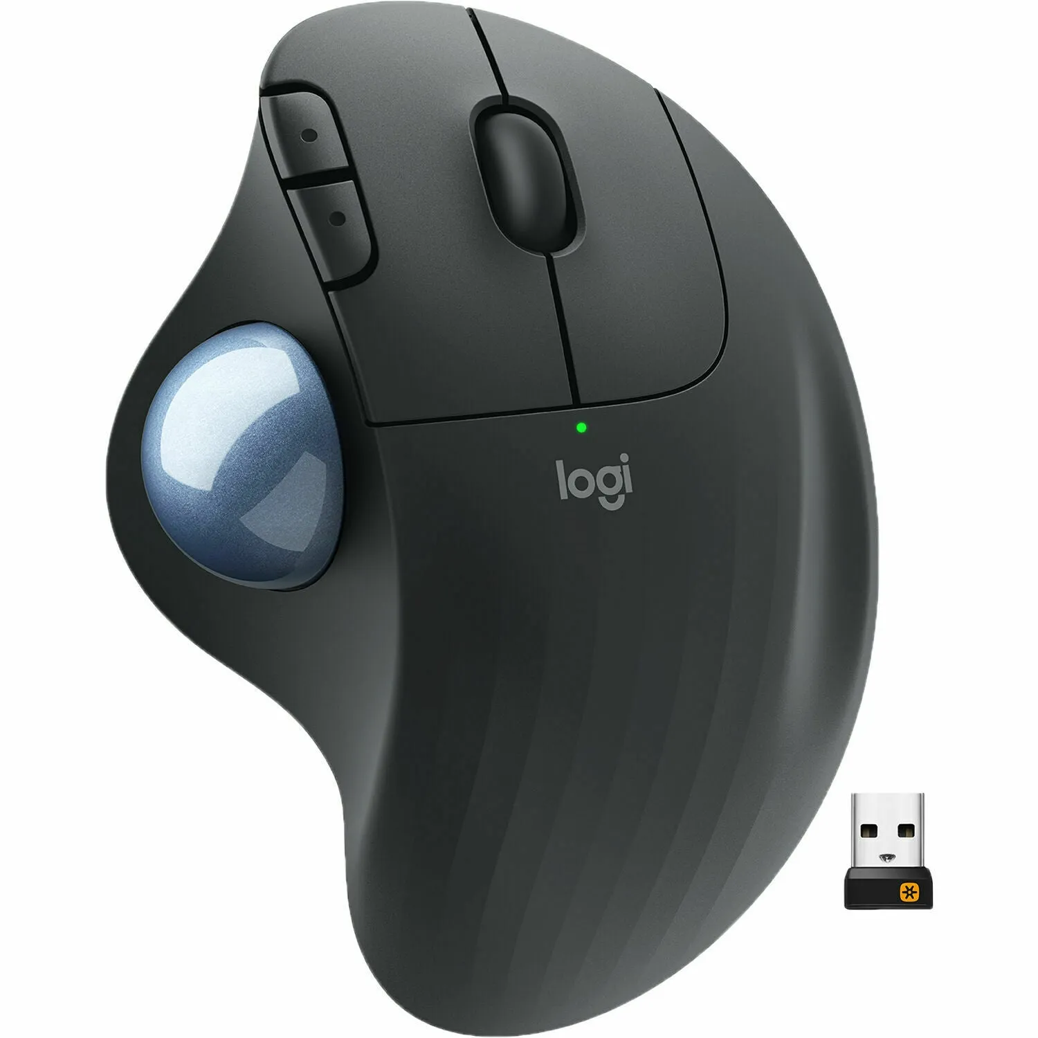 Logitech ERGO M575 Wireless Trackball Mouse with Adjustable Ergonomic 910-005869