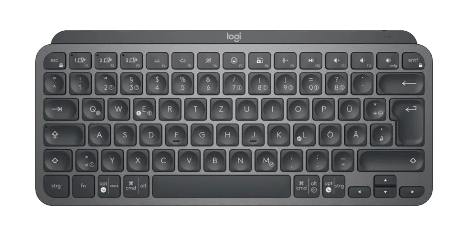 Logitech Keyboard Mouse Combo Mx Keys Mini For Business - Grey