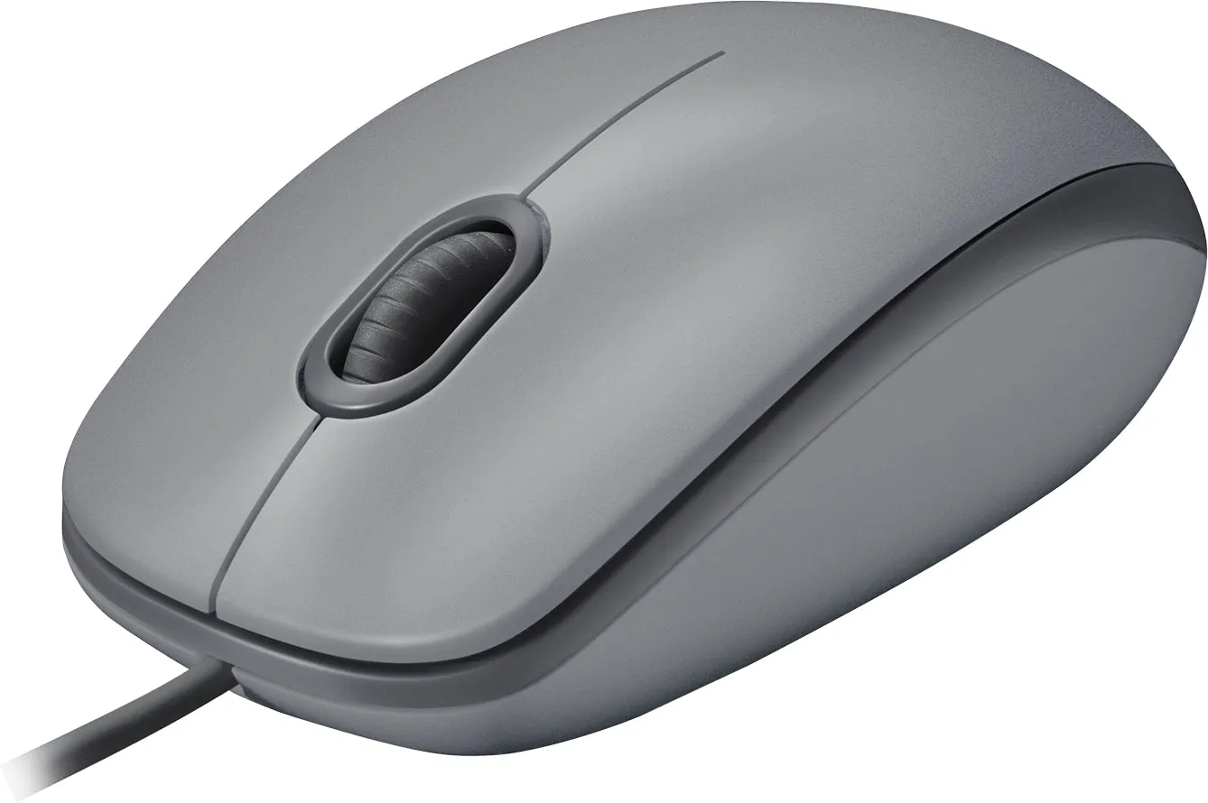 Logitech M110 Silent Usb Mid Gray