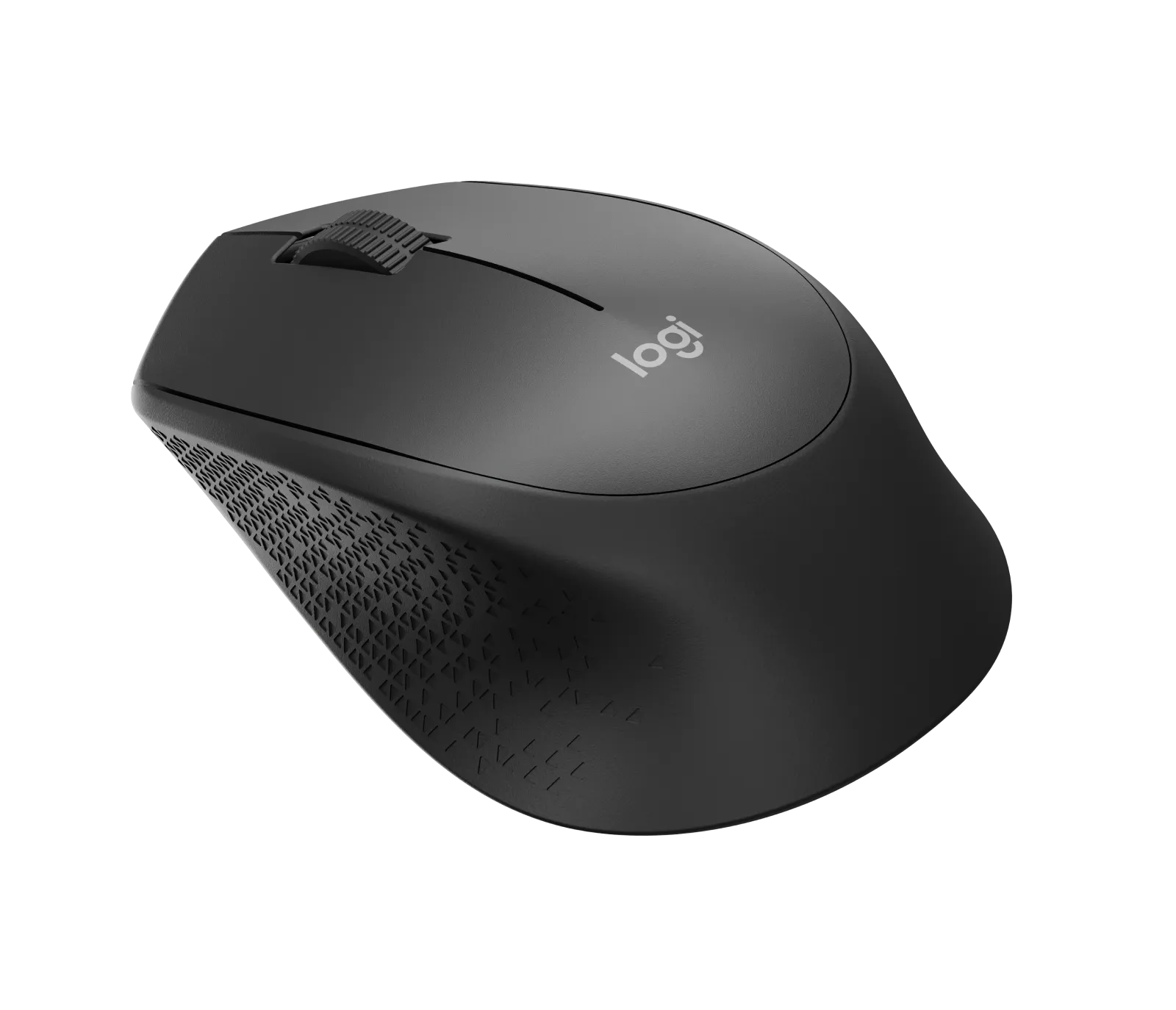 Logitech M331 Silent Plus Wireless Mouse | SilentTouch | Comfort | Long Battery Life - Black / Blue / Red