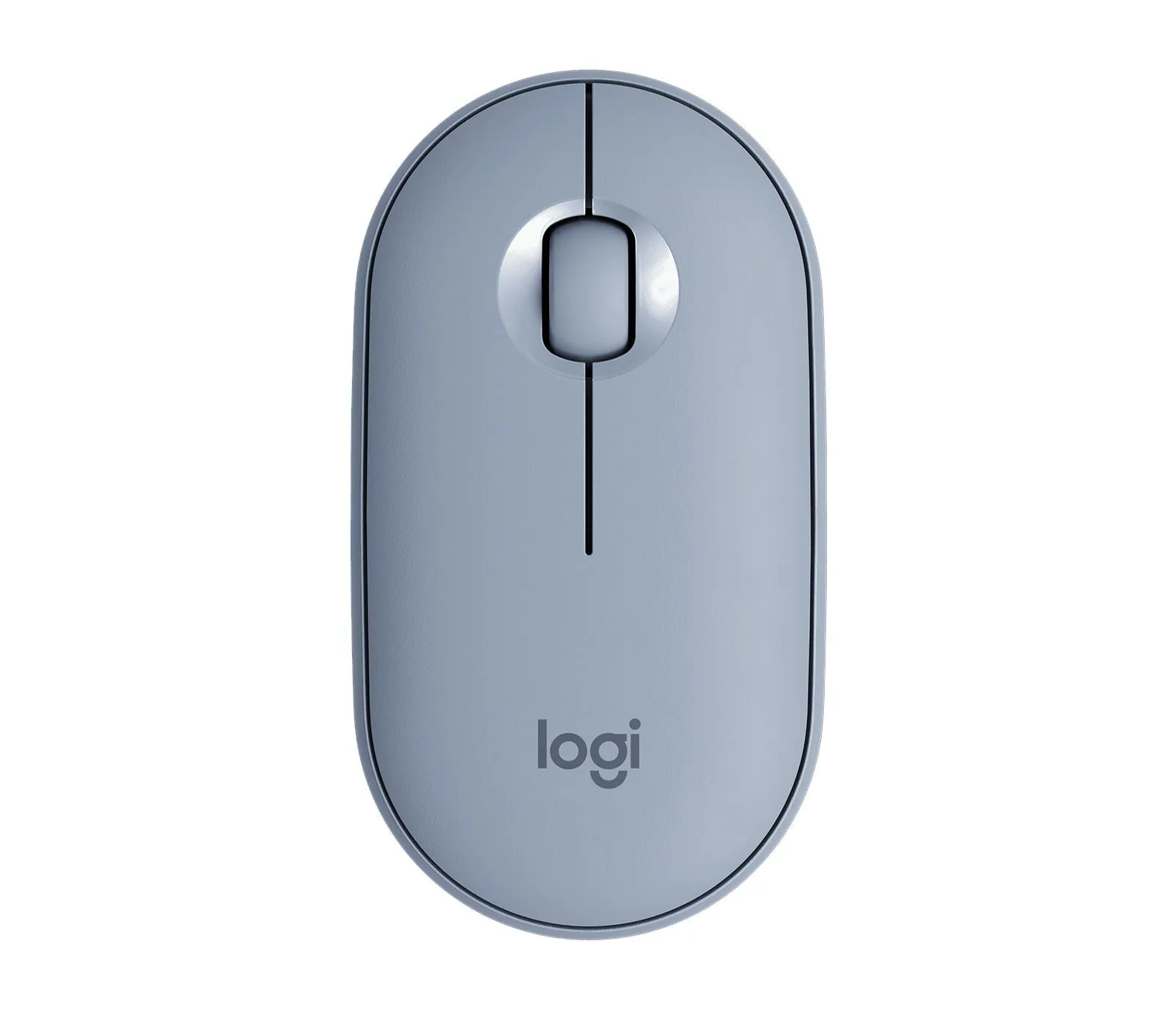 LOGITECH M350 PEBBLE BLUETOOTH MOUSE BLUE-GREY