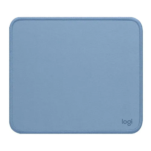 Logitech Mouse Pad - Studio Series - 200 mm x 230 mm Dimension - Blue Grey - Polyester - Spill Proof, Spill Resistant, Anti-slip, Anti-fray