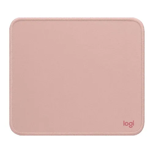 Logitech Mouse Pad - Studio Series - 200 mm x 230 mm Dimension - Dark Rose - Polyester - Spill Proof, Spill Resistant, Anti-slip, Anti-fray