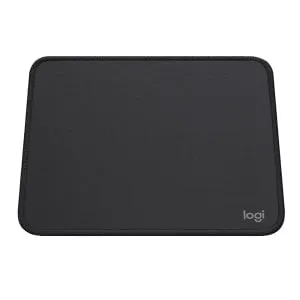 Logitech Mouse Pad - Studio Series - 200 mm x 230 mm Dimension - Graphite - Polyester - Spill Proof, Spill Resistant, Anti-slip, Anti-fray