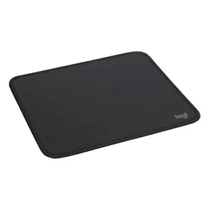 Logitech Mouse Pad - Studio Series - 200 mm x 230 mm Dimension - Graphite - Polyester - Spill Proof, Spill Resistant, Anti-slip, Anti-fray