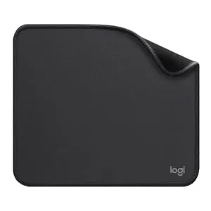 Logitech Mouse Pad - Studio Series - 200 mm x 230 mm Dimension - Graphite - Polyester - Spill Proof, Spill Resistant, Anti-slip, Anti-fray