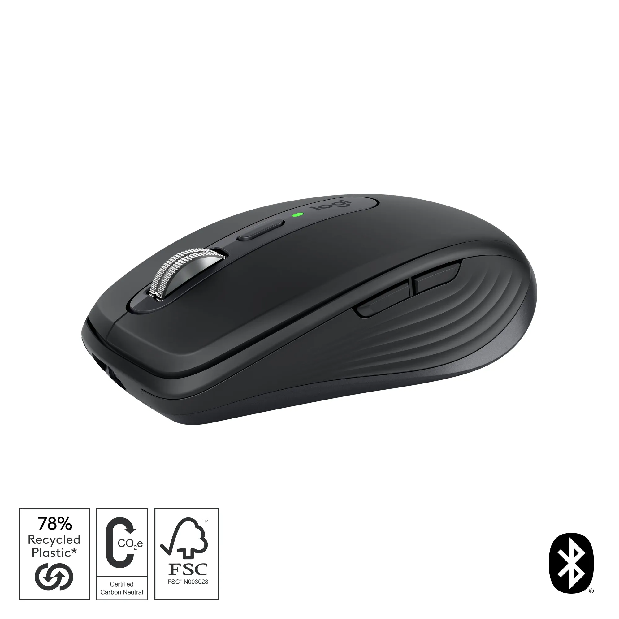 Logitech Mx Anywhere 3S - Mouse - Bluetooth - Graphite