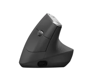 Logitech Mx Vertical Advanced Ergonimic Mouse Rf Wireless Bluetooth Optical 4000 Dpi Right-Hand