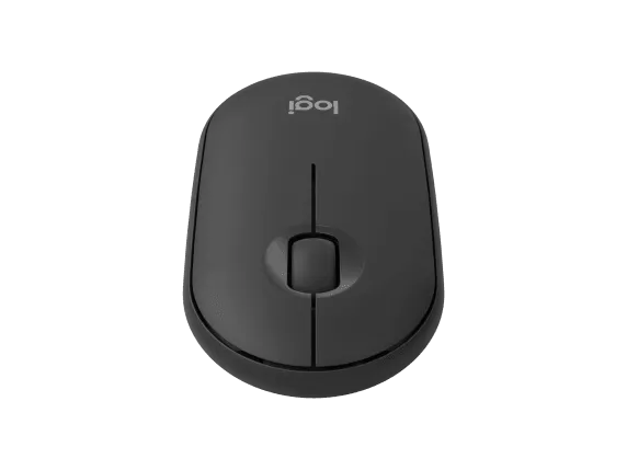 Logitech Pebble Mouse 2 M350s Slim Bluetooth Wireless Mouse, Portable, Lightweight Tonal Graphite