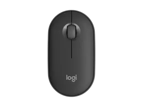 Logitech Pebble Mouse 2 M350s Slim Bluetooth Wireless Mouse, Portable, Lightweight Tonal Graphite