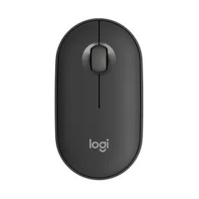 Logitech Pebble Mouse 2 M350S Slim, Compact Bluetooth Mouse with Customizable Button