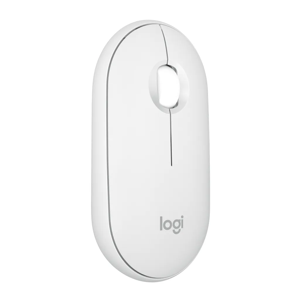 Logitech Pebble Mouse 2 M350S - Tonal White