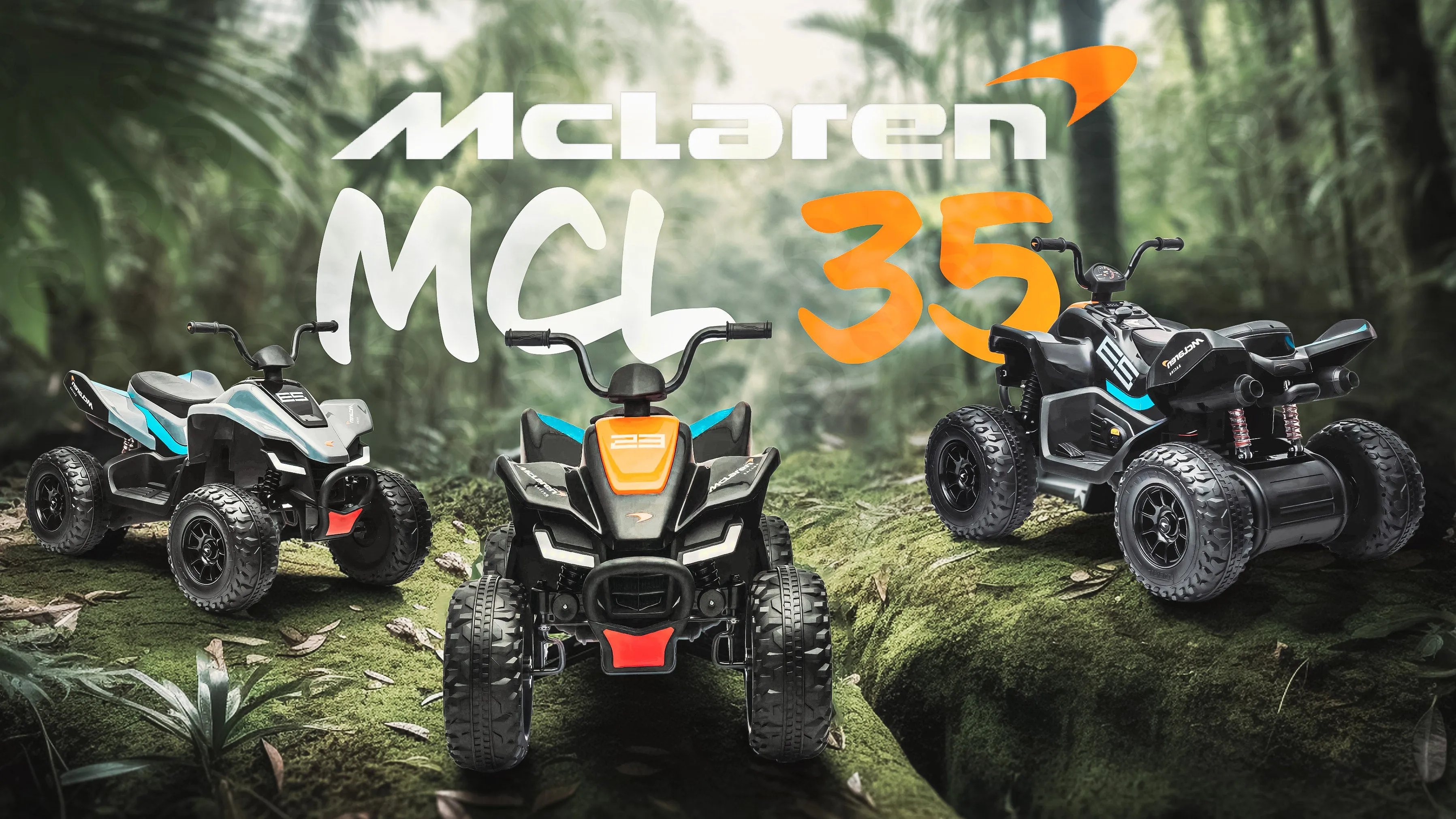 McLaren Racing MCL 35 Quad Bike