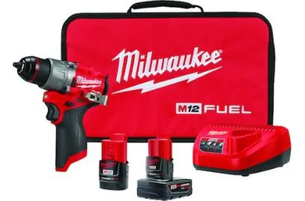 Milwaukee 3404-22 M12 FUEL™ Lithium-Ion 1/2" Cordless Hammer Drill/Driver Kit