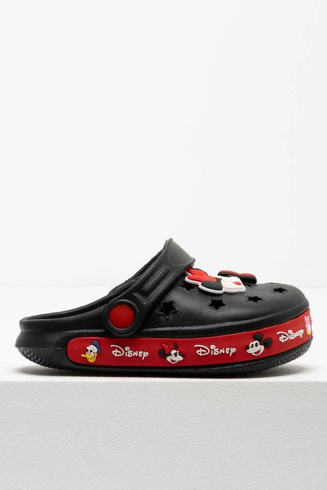 Minnie Mouse Clog Black