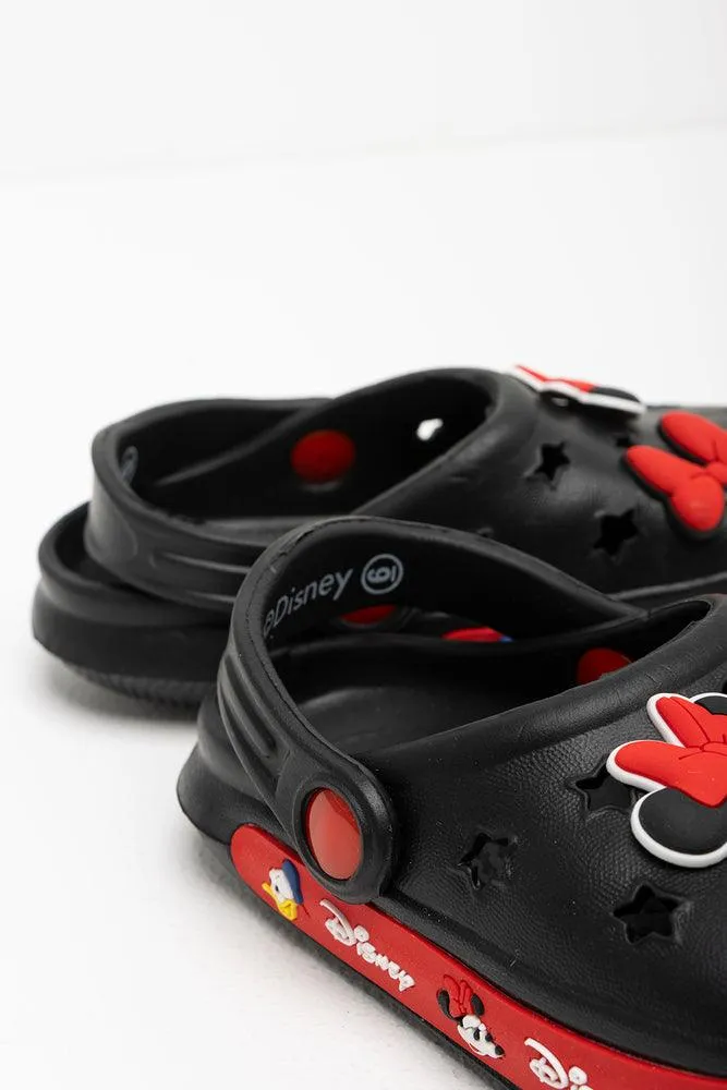 Minnie Mouse Clog Black