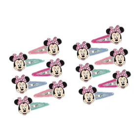 Minnie Mouse Happy Helpers Hair Clips - 12 Pkt