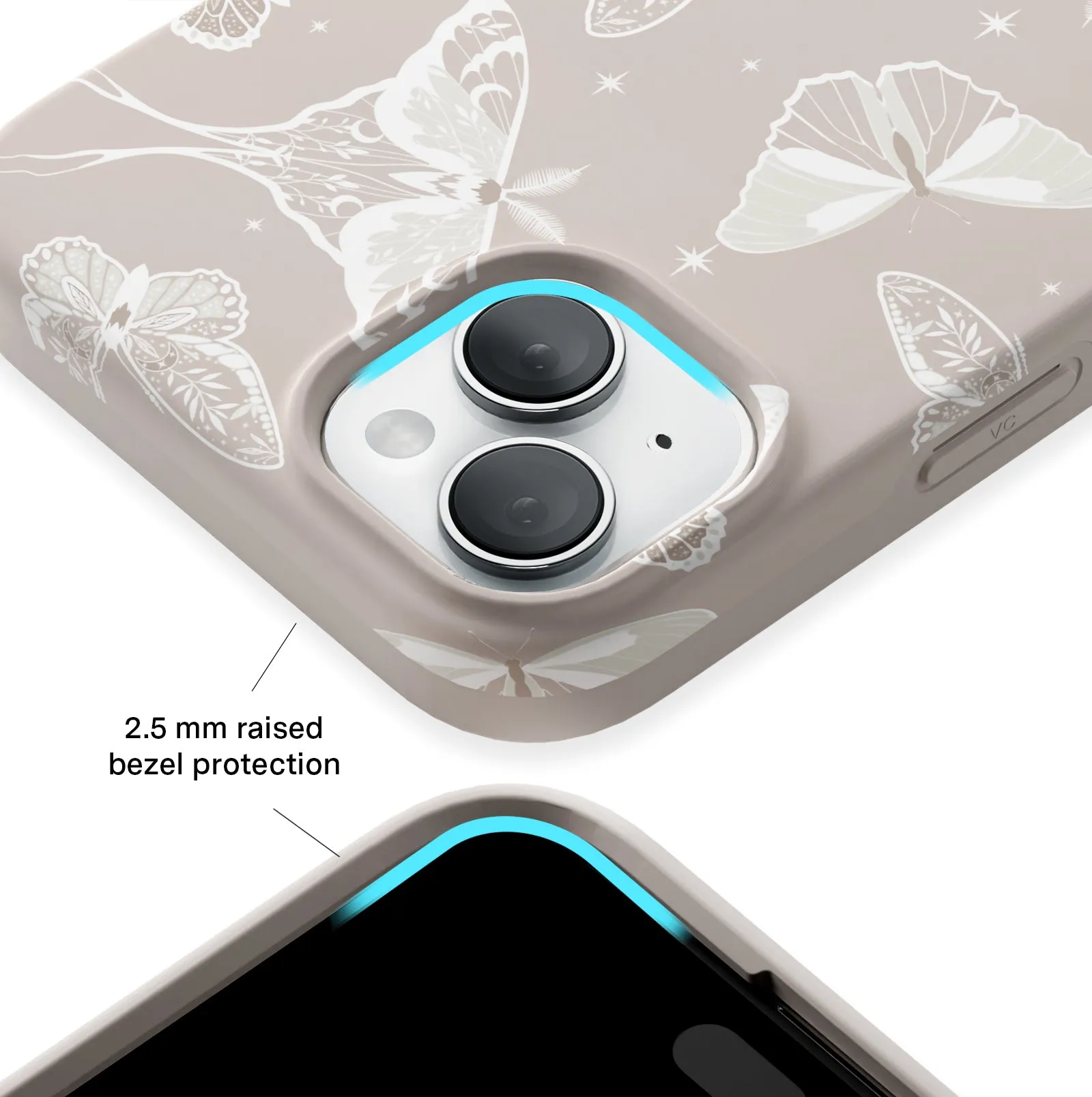 Moonlight Moths iPhone Case