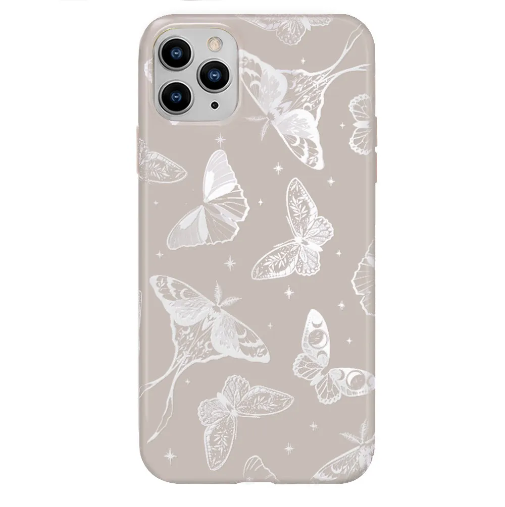 Moonlight Moths iPhone Case