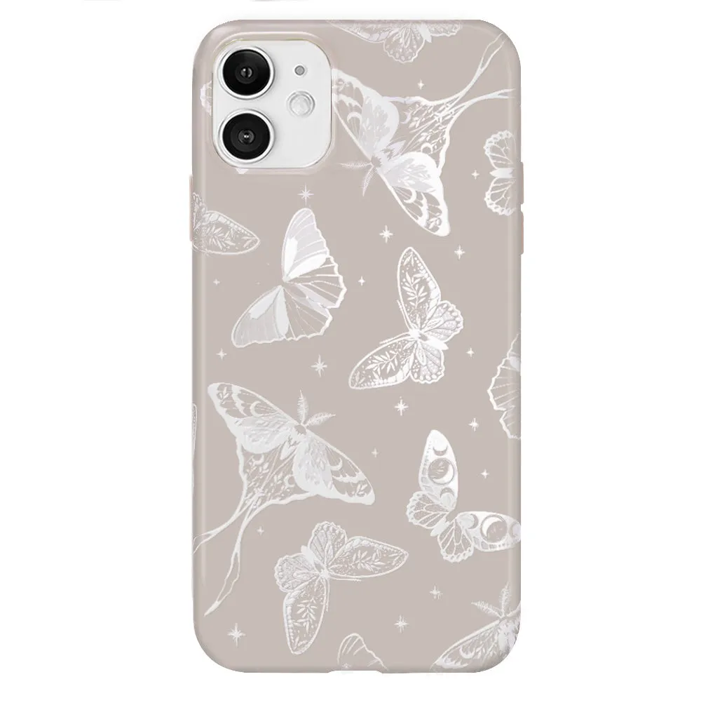 Moonlight Moths iPhone Case