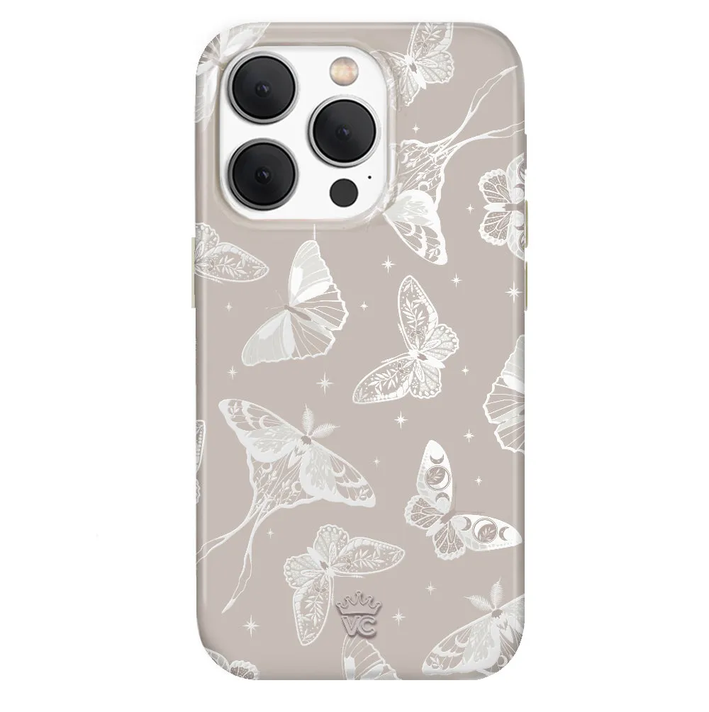 Moonlight Moths iPhone Case