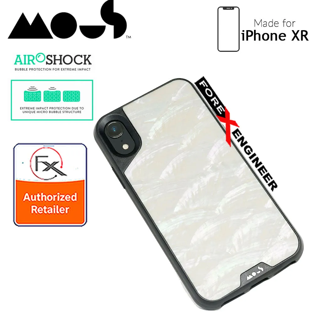 MOUS LIMITLESS 2.0 Case for iPhone XR - AiroShock extremely shockproof protective - White Shell