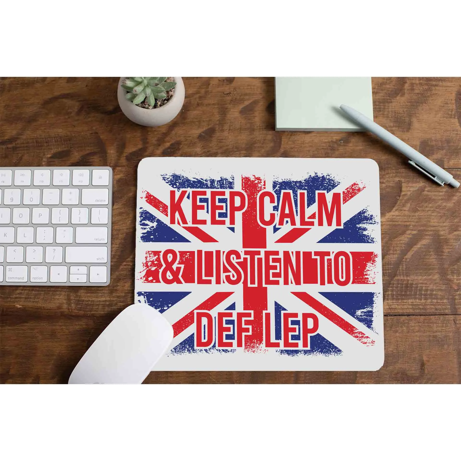 Mousepad - Keep Calm & Listen To Glam Rock