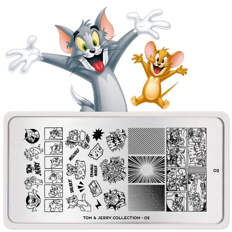 MoYou-London - Tom & Jerry 02 Stamping Plate