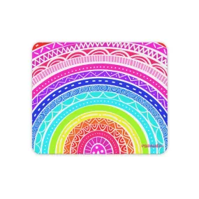 Neon Rainbow Mouse Pad (3mm Thick)