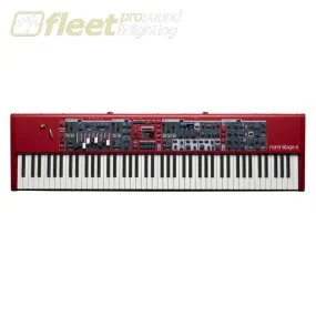 NORD Stage 4 88-Note Weighted, Hammer Action Keyboard With Sustain Pedal, STAGE488