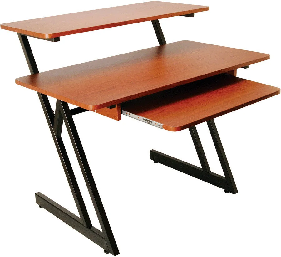 On-Stage Stands WS7500MG Maple Wood/Gray Steel Workstation