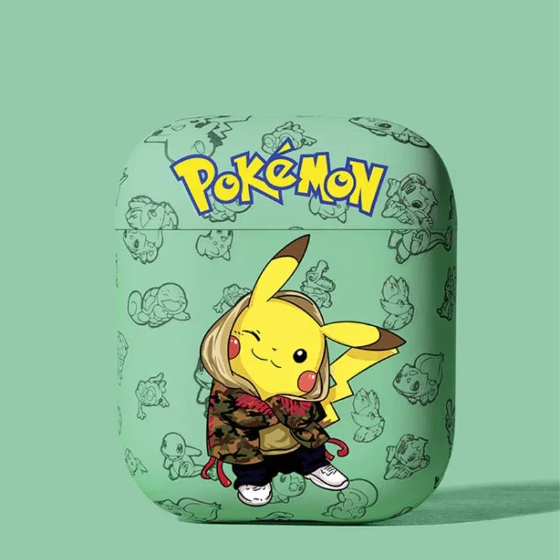 Pikachu AirPods Case Cute Anime Protective Case for AirPods