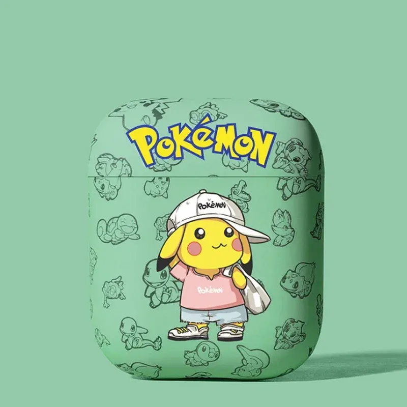 Pikachu AirPods Case Cute Anime Protective Case for AirPods