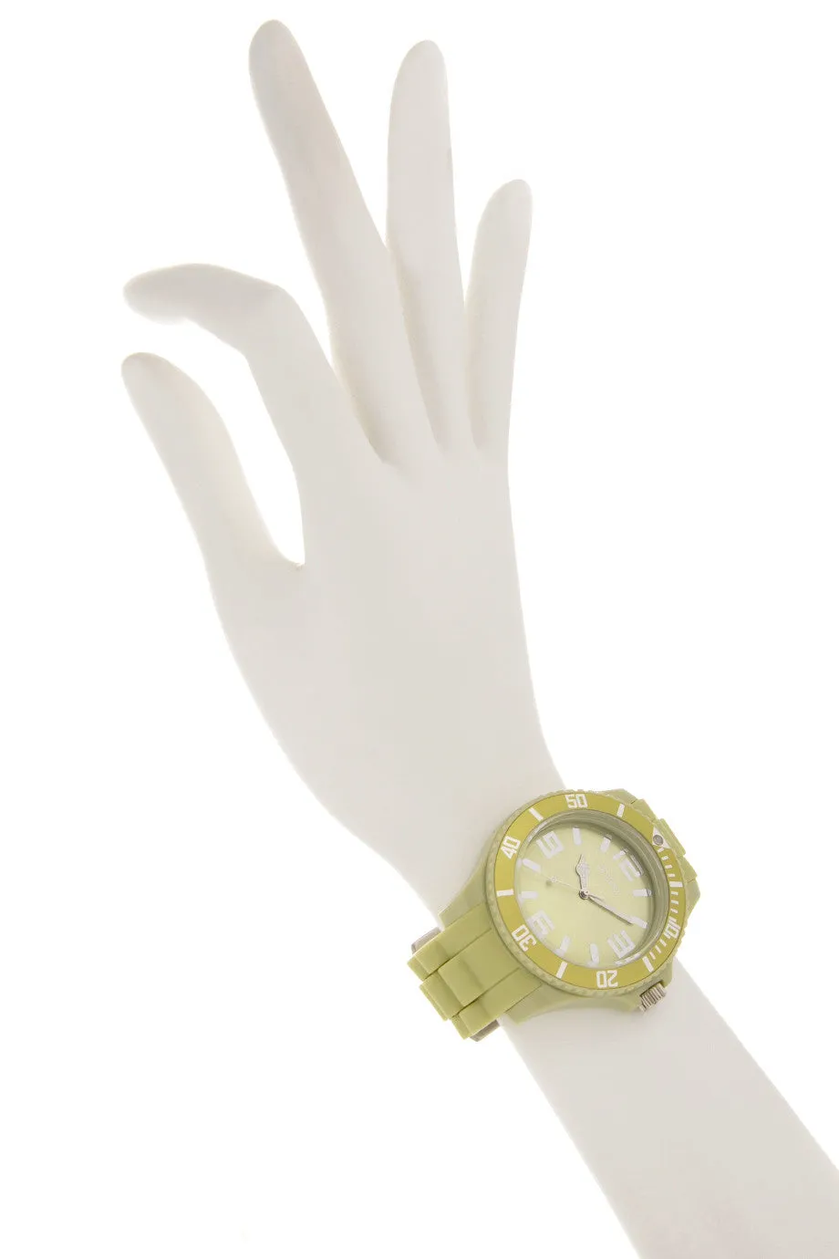 PISTACHIO Light Green Silicone Watch