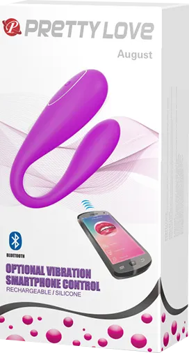 Pretty Love August Clit Stimulator Smart Phone Control Rechargeable