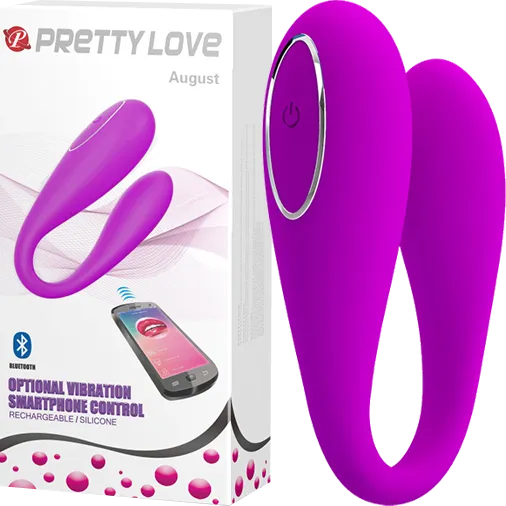 Pretty Love August Clit Stimulator Smart Phone Control Rechargeable