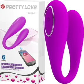 Pretty Love August Clit Stimulator Smart Phone Control Rechargeable