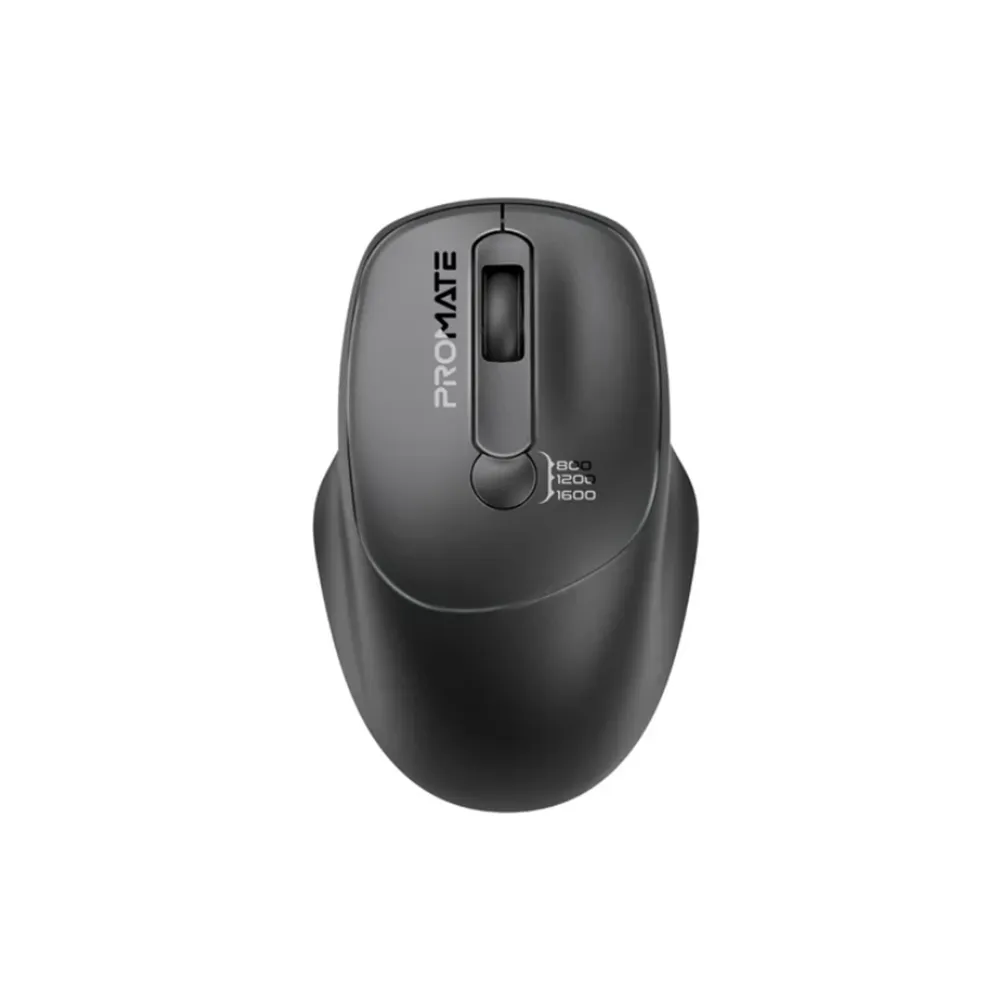 Promate UniGlide Ergonomic Wireless Mouse