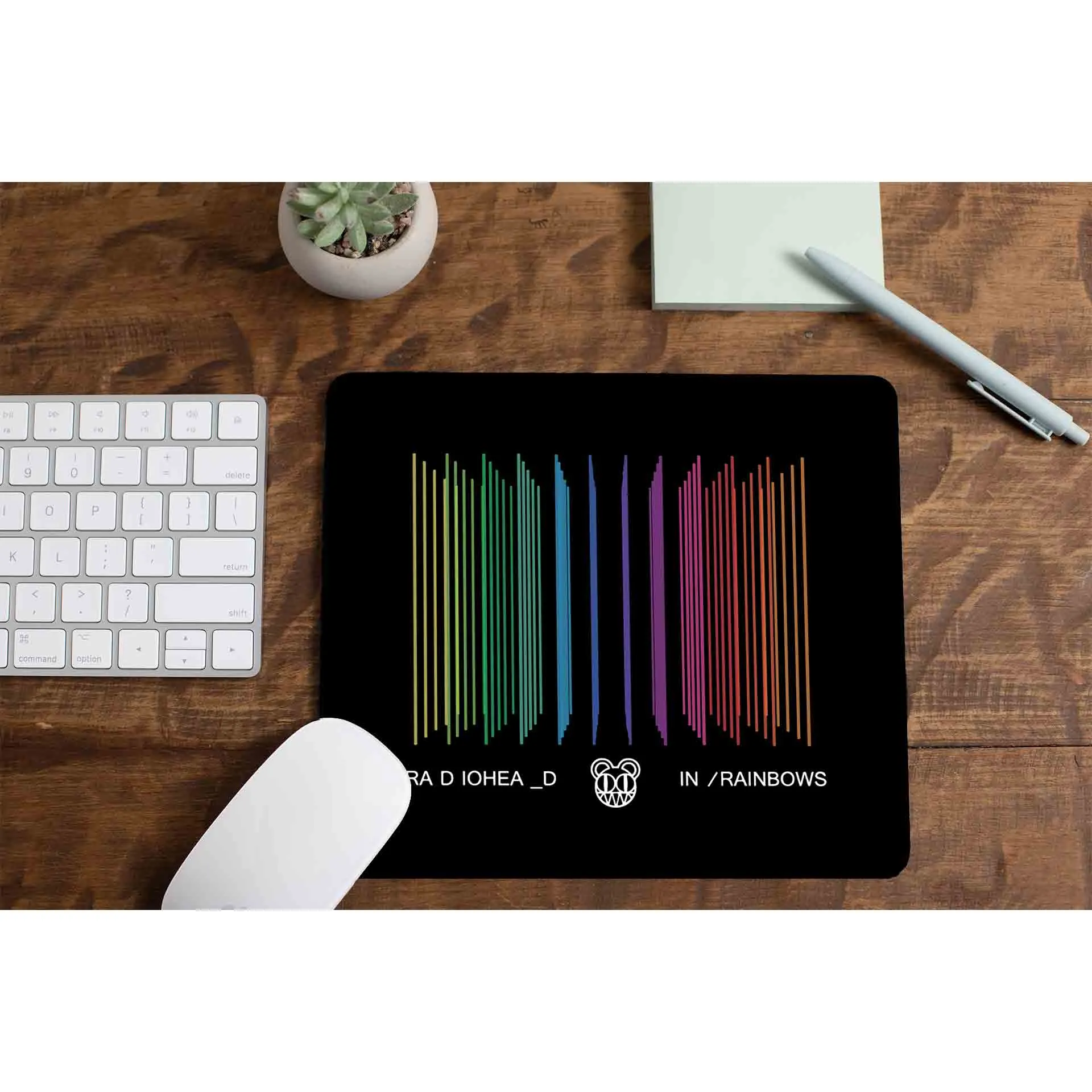 Radiohead Mousepad - In Rainbows