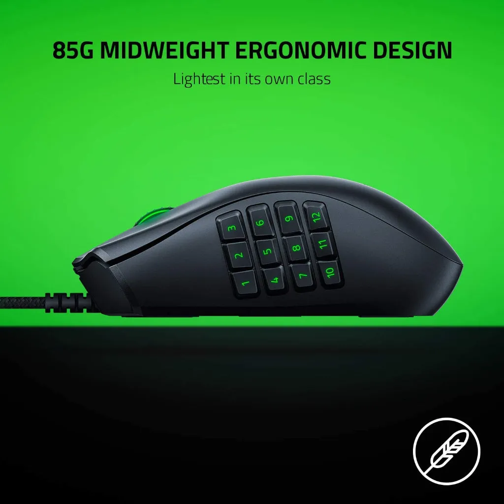 Razer Naga X Ergonomic MMO Gaming Mouse