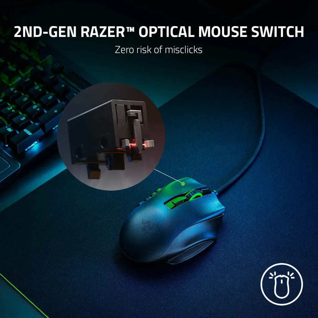 Razer Naga X Ergonomic MMO Gaming Mouse